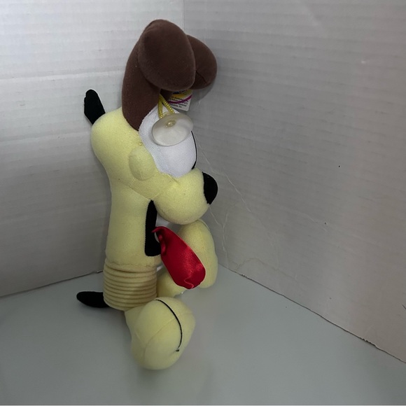 Nanco Slinky Pets Odie Garfield Dog 17" (stretched) Plush Soft Toy - Picture 3 of 5